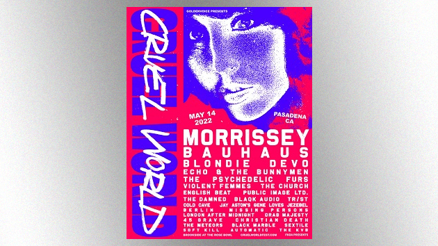 Inaugural Cruel World festival, featuring Blondie, Devo & more, rescheduled for May 2022