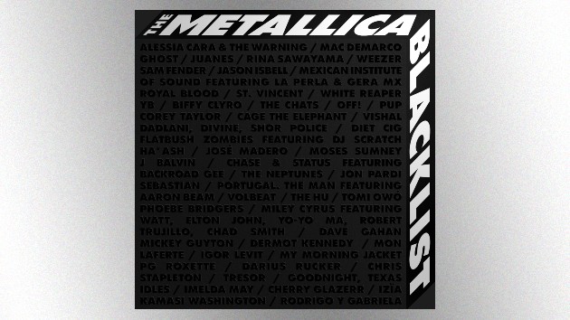 Metallica tribute album featuring Elton John, Depeche Mode singer & dozens more artists, due September 10