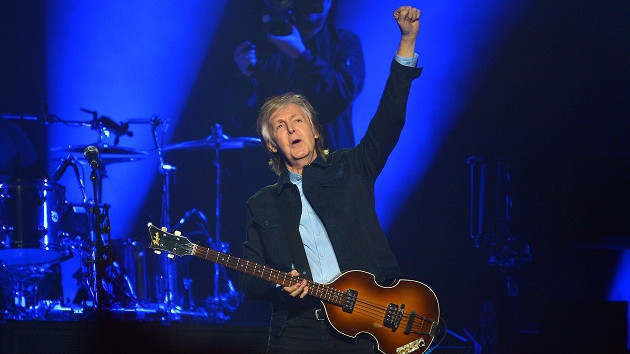 Paul McCartney headlining UK's Glastonbury Festival