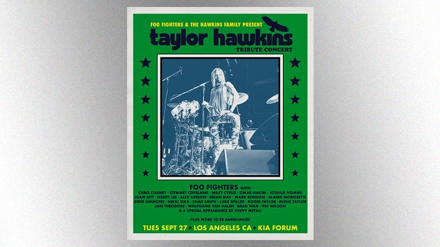Joan Jett, Gene Simmons, Alanis Morissette part of lineup for Taylor Hawkins tribute show in LA