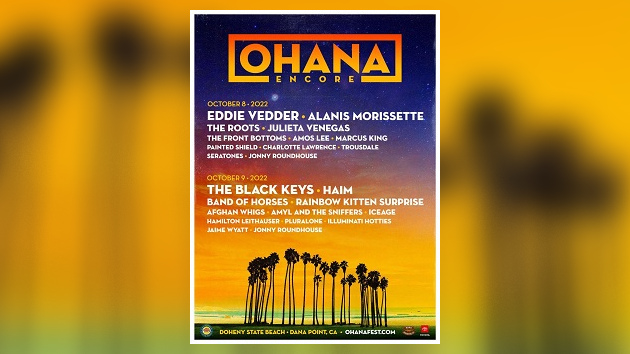 Ohana Encore festival, which was to have featured Alanis Morissette, has been canceled