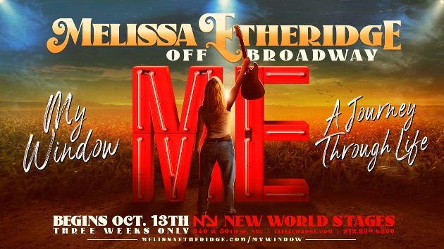 Melissa Etheridge announces off-Broadway solo show ‘My Window — A Journey Through Life ‘