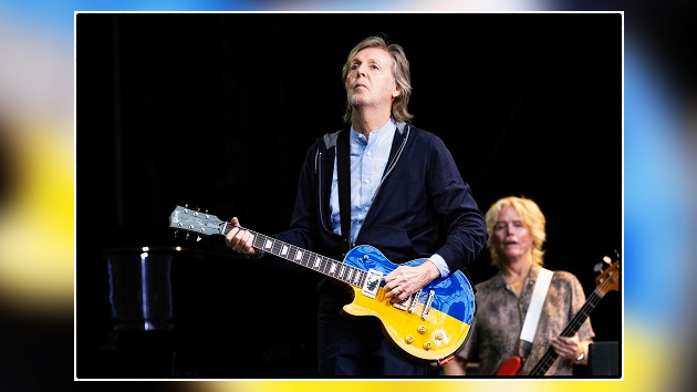 McCartney, Rolling Stones among stars taking part in Gibson’s Guitars for Peace initiative