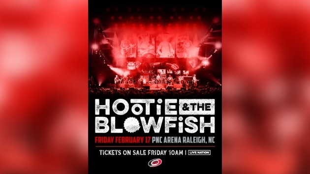 Hootie & the Blowfish heading home to the Carolinas to warm up for Hurricanes game
